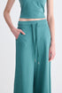 CALÇA PANTALONA VERDE ESCURO
